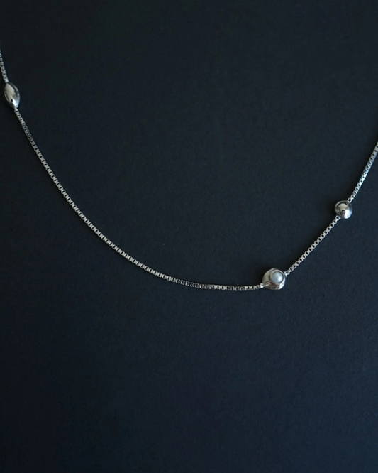 Pure Dot Sterling Silver Necklace
