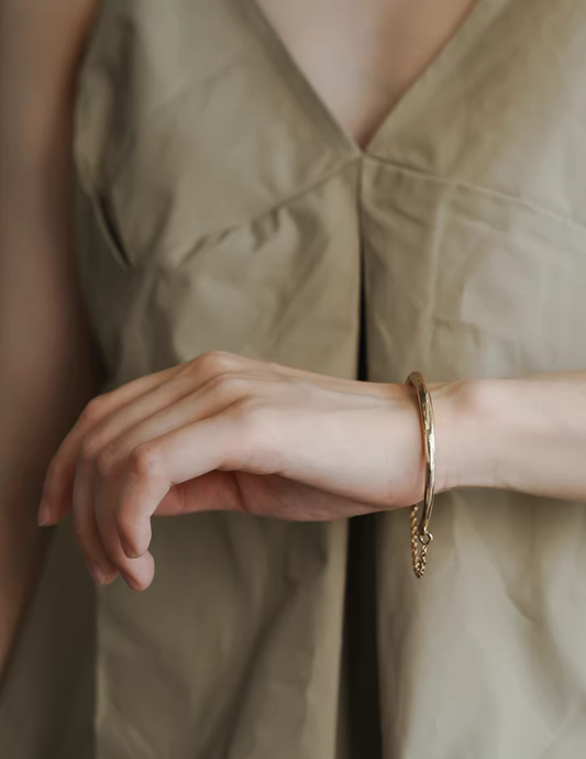 Gold Chain Link Bracelet