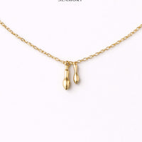 Arrow Spark Gold Pendant Necklace
