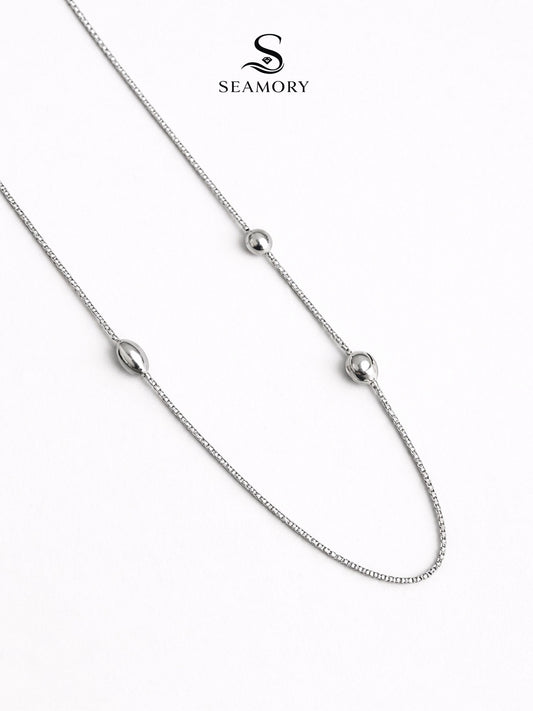 Pure Dot Sterling Silver Necklace