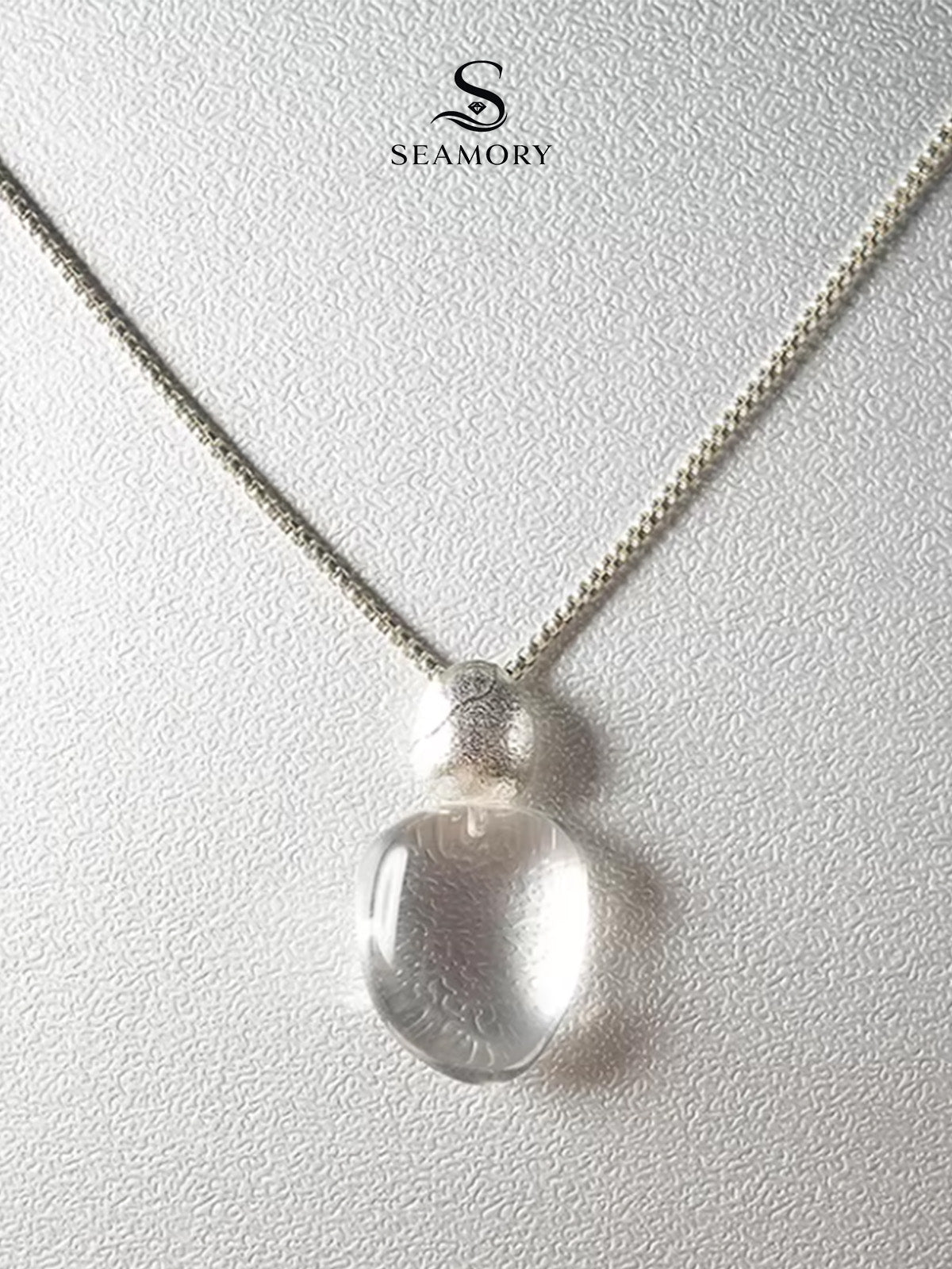 Crystal Glow Statement Necklace