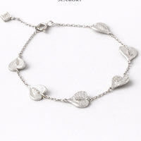 Vintage Heart Weave Silver Bracelet