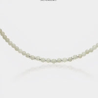 Serpent Smile Jade Silver Necklace