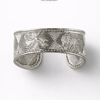 Jasmine Twist Gold Cuff Bracelet