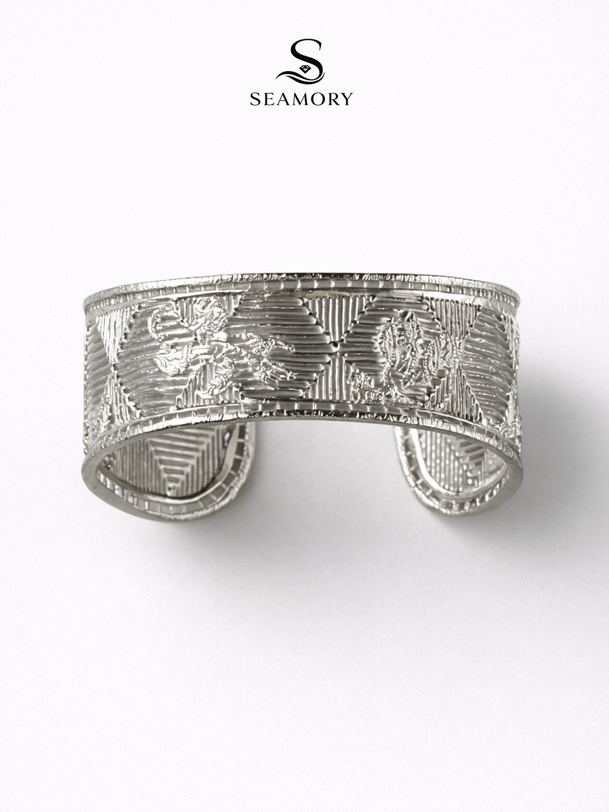 Jasmine Twist Gold Cuff Bracelet