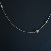 Pure Dot Sterling Silver Necklace