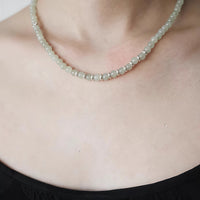 Serpent Smile Jade Silver Necklace