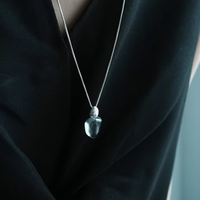 Crystal Glow Statement Necklace