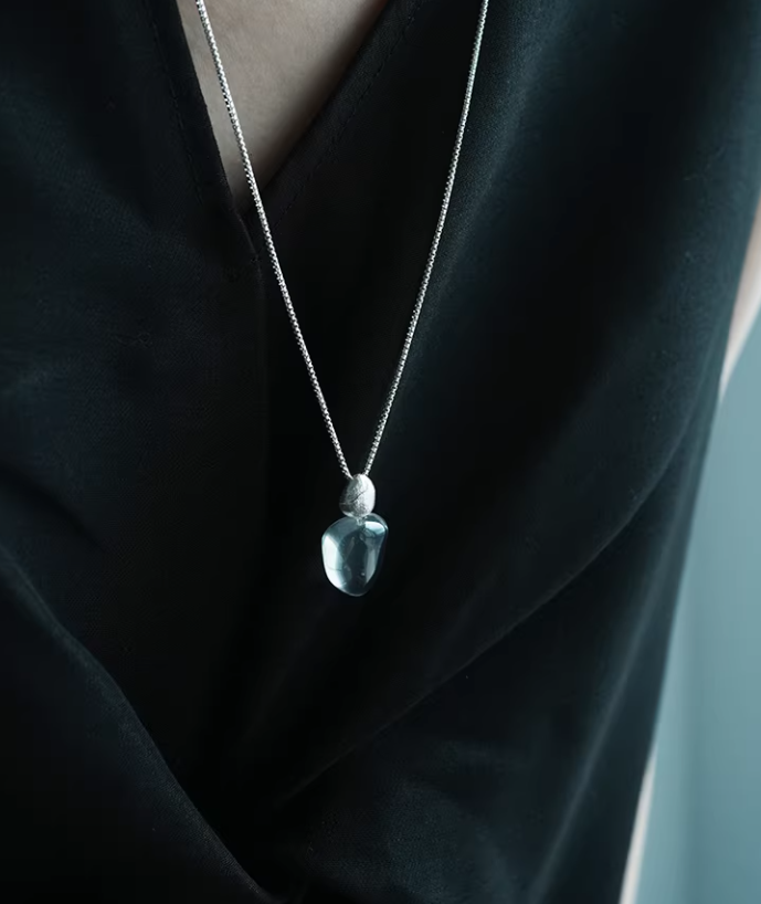 Crystal Glow Statement Necklace