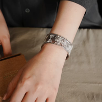 Jasmine Twist Gold Cuff Bracelet