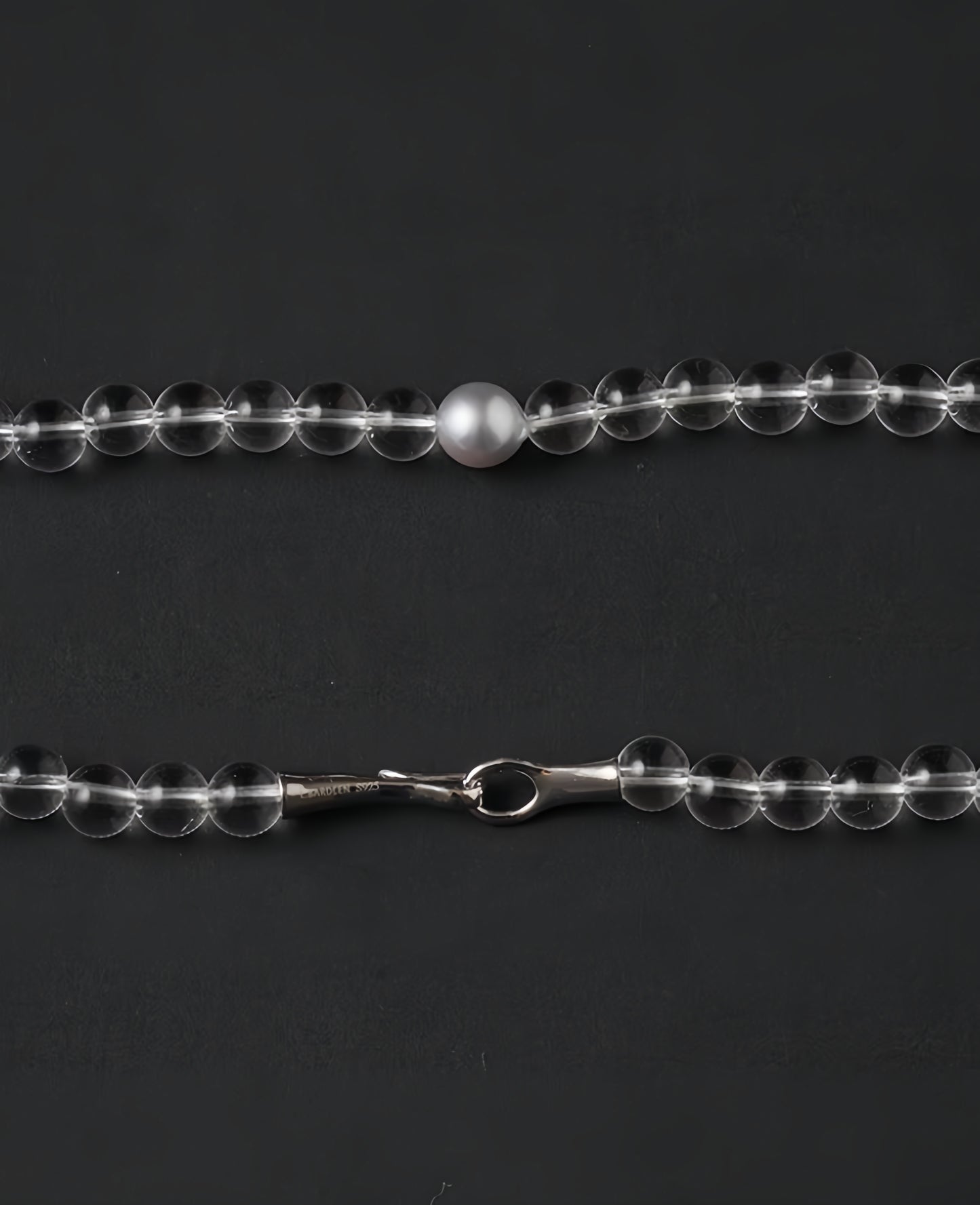 Crystal Pearl Fusion Necklace
